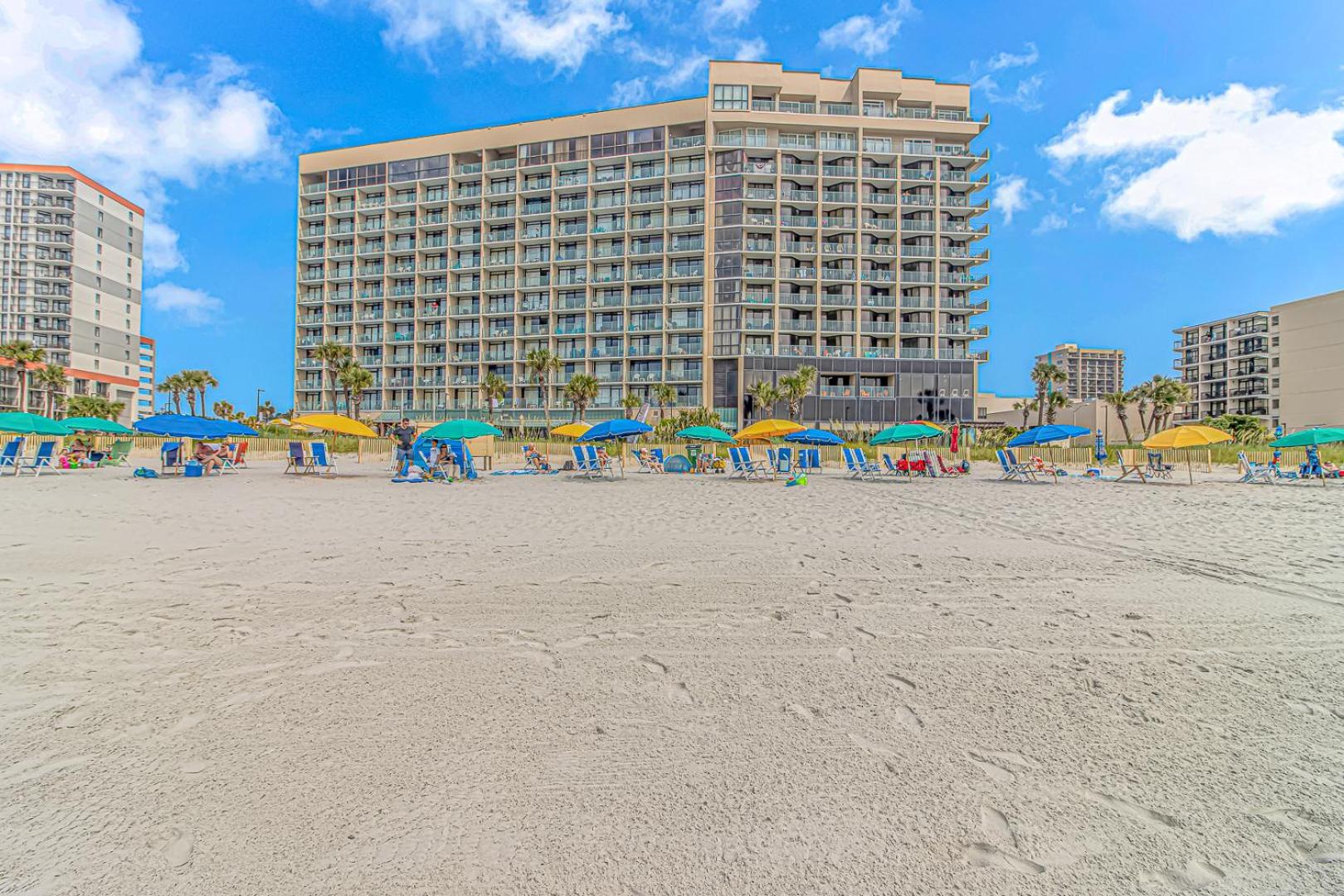 Oceanfront 1 Bedroom Sand Dunes 2626 Sleeps 6 Myrtle Beach Exterior foto